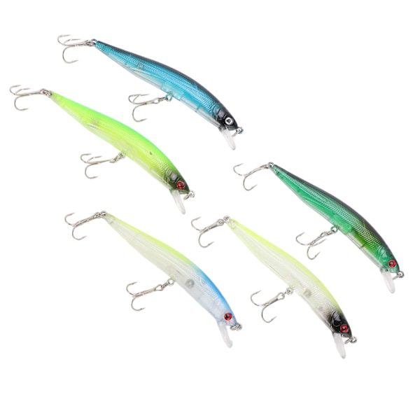 Hit Stick fiskedrag med clownfärger och 3D-verklighetstrogna ögon, lång kastlängd lämplig för fiske vid flodbanken, hållbar design för oöverträffad prestanda