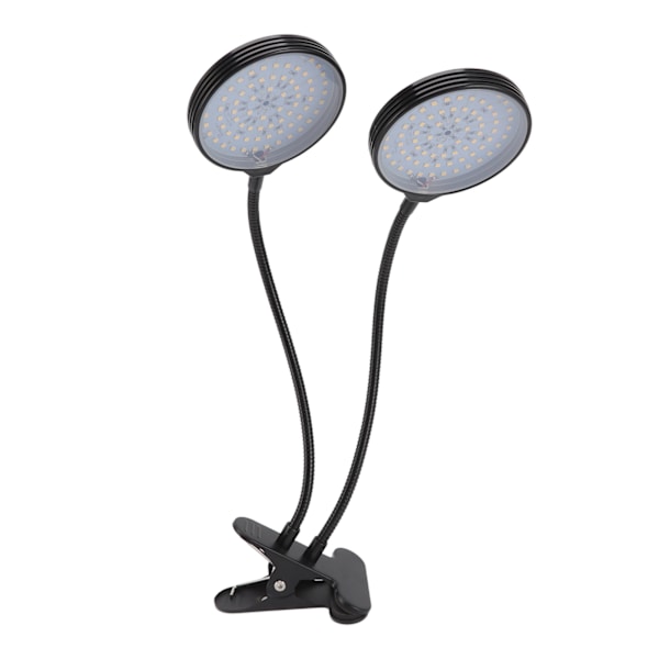 30W LED växtlampa dubbla huvuden USB strömförsörjning solliknande full spektrum