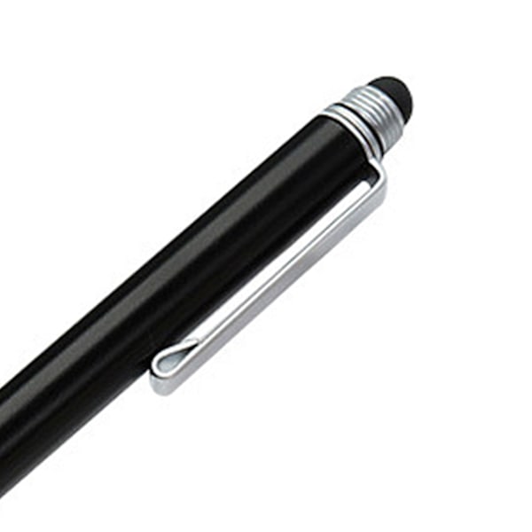 2 stk kapasitiv penn stylus 2 i 1 ledende plast hode gjennomsiktig sugekopp berøringsskjerm smarttelefon tilbehør