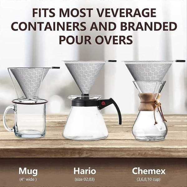 Kaffefilter med base filterfrit papirfilter kaffefilter