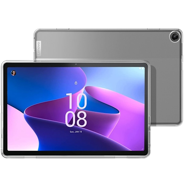 TPU Läpinäkyvä Täysin Sulkeva Suojakotelo Lenovo Tab M10 (3. sukupolvi)
