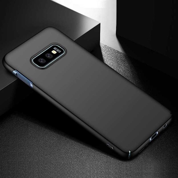 Ultratunt Skal Basic V2 Svart för Samsung S10e - Stilren och Halksäker