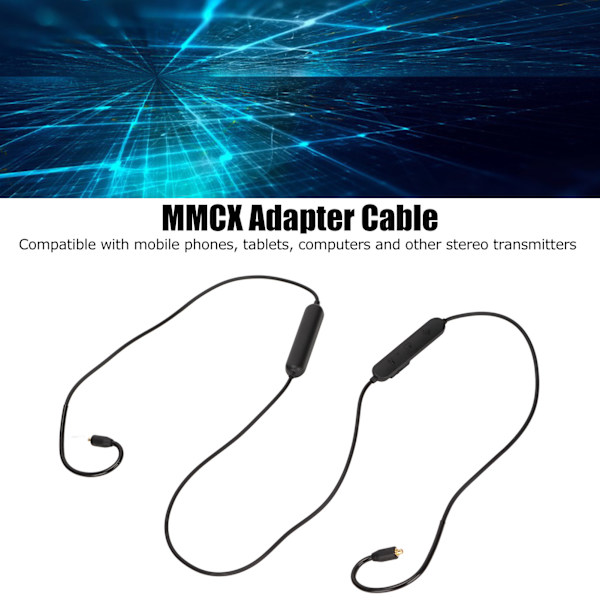 Bluetooth-hörlurskabel Trådlös MMCX-adapterkabel för Se215 Se315 Se425 Se535 Se846