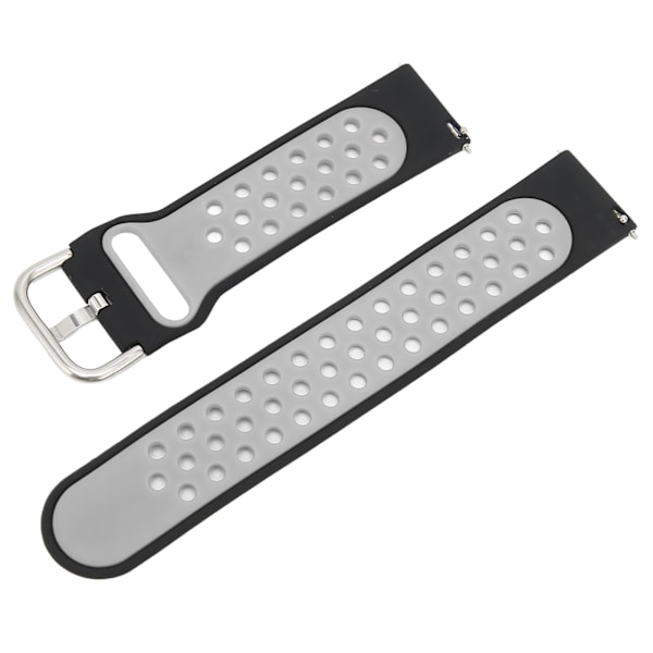 20mm blødt silikone urrem armbåndsurrem udskiftning med lufthuller til Amazfit GTS 3