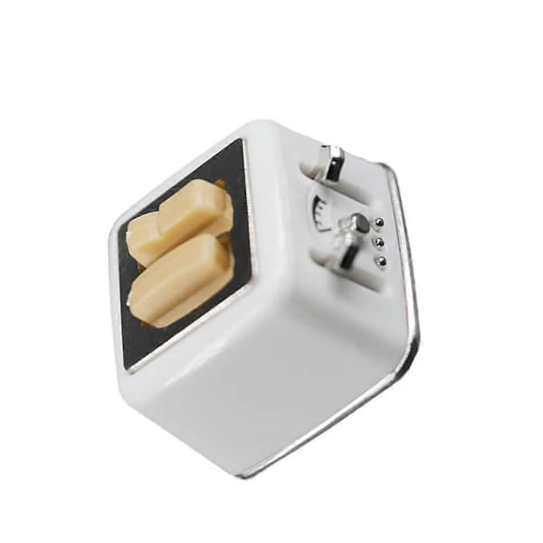 GETIT Mini Hus Brødmaskine Mini Hvid Brødmaskine Model 1 Sæt Mini Brødmaskine Pynt