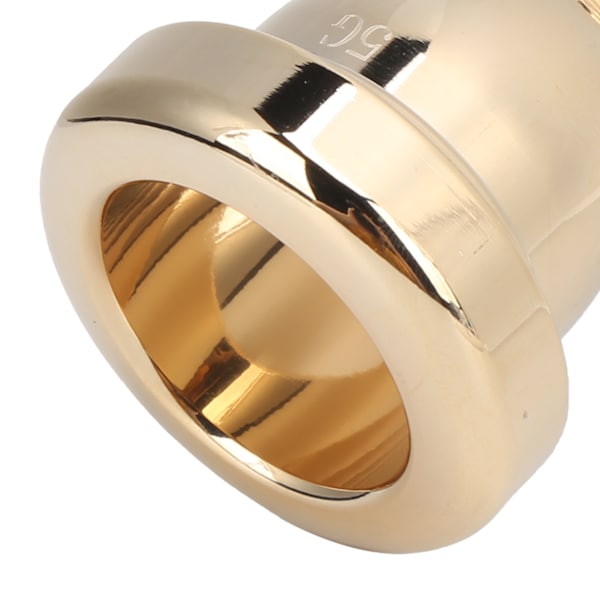 Trombones munnstykke Tenor Stor Shank Munnstykke Metall 12,7 mm 5G Tilbehør Erstatning TR‑03Gull