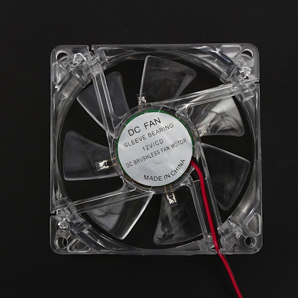 4Pin DC 12V 80mm Blue LED Light CPU PC Computer Cooling Case Fan