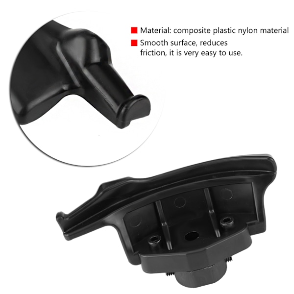 Svart däckbytar maskin plast nylon montering demontering anka huvud dia 30mm/1.2\"