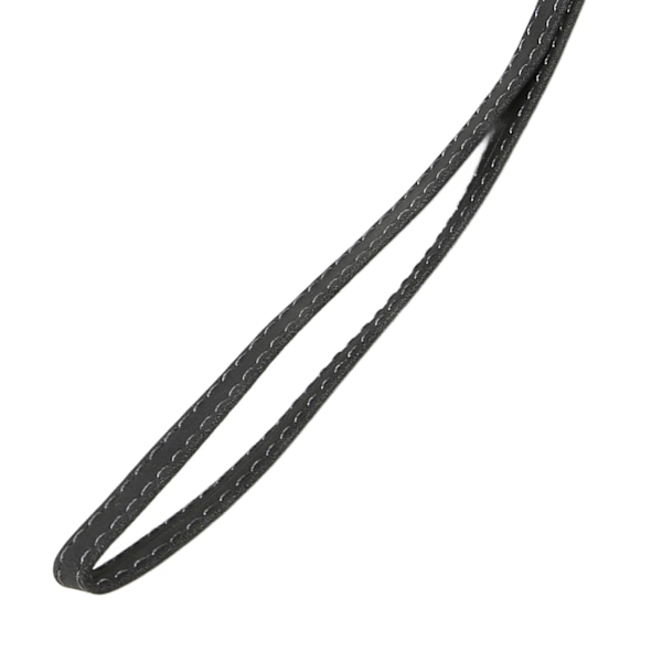 Plånbok Flip Case Imitation Läder Skyddande Plånbok Case Korthållare med Dragkedja för A03S Svart