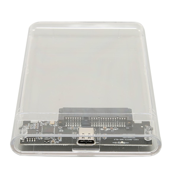 2,5-tommers harddisk kabinett rask overføring 5 Gbps ripebestandig ekstern HDD-kabinett adapter for 2,5-tommers SATA harddisker SSD