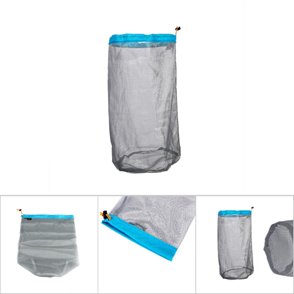 Förvaringspåsar med dragsko i flera storlekar, idealiska för utomhusaktiviteter som camping, vandring och resor, Ultra Silk Nano dragsko ryggsäckspåse