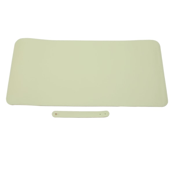 Multifunktionell bordsmatta Mjuk kork Vattentät Oljesäker PU Skrivbord Musmatta(Matcha Grön )