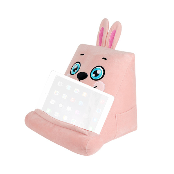 Myk Tablet Pude Stativ Tegneserie Myk Tablet Holder Tablet Lesestativ Bærbar Fang Rest Pude for Nettbrett