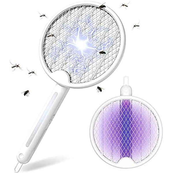 Innovativ Myggfångarlampa, Portabel Design, 2-i-1 Insektsdödare, Perfekt För Inomhus- Och Utomhusaktiviteter, Långvarigt Batteri, LED-fälla