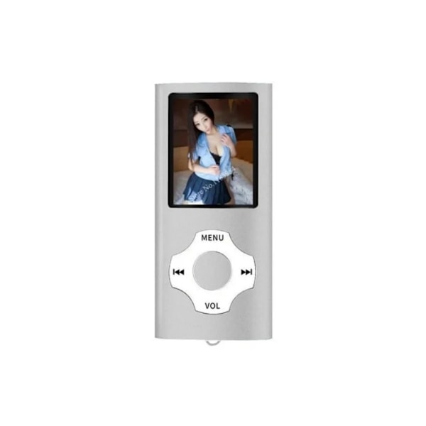 Högkvalitativ musikupplevelse, portabel MP3-spelare med överlägsen ljudkvalitet, stöder MP3 WMA FLAC APE AAC OGG och ACELP, perfekt för