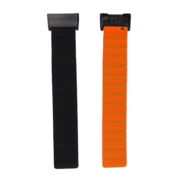 2 st silikon magnetiskt klockarmband justerbart armband för Redmi Smart Wearable tillbehör