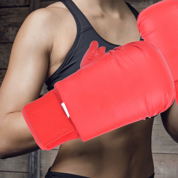 Ett par boxningshandskar Karate handskydd med tumskydd för kampsport Sportspel Träning