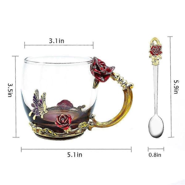 GETIT Tekop Kaffekrus, Glas Kaffekopper