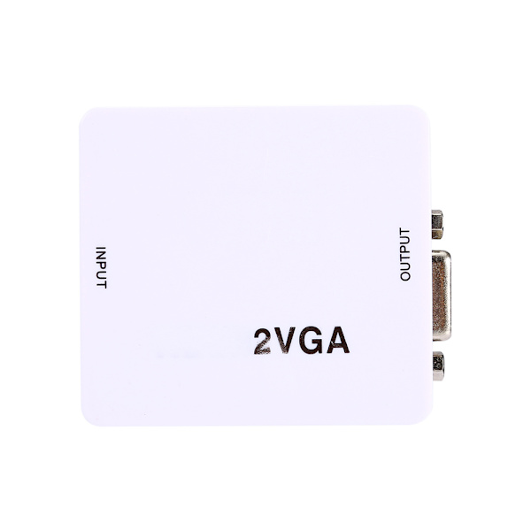 Mini HDMI - VGA HDMI 2 VGA -muunnin USB-kaapelilla 1080P sovitinmuunnin
