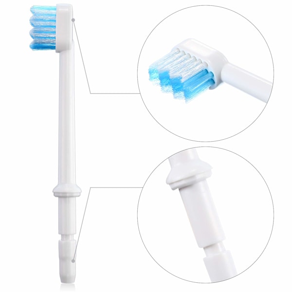 Klinisk förbättring av tandköttshälsa med Waterpik reservdelar, underhåll av munhygien för Sonic Fusion-modeller, 8 st