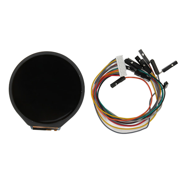 Rund LCD-modul 1,28 tommer IPS 240x240 4 ledning SPI I2C Touch kapacitiv 65K farver LCD-skærmmodul til RasPi