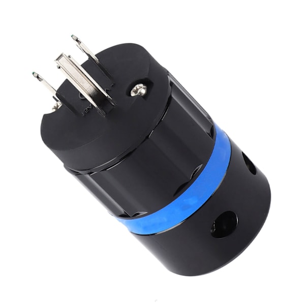 Monosaudio Audio Strömkontakt Ren Koppar Rodiumpläterad Strömkontakt 100250V (M104R (Hane))