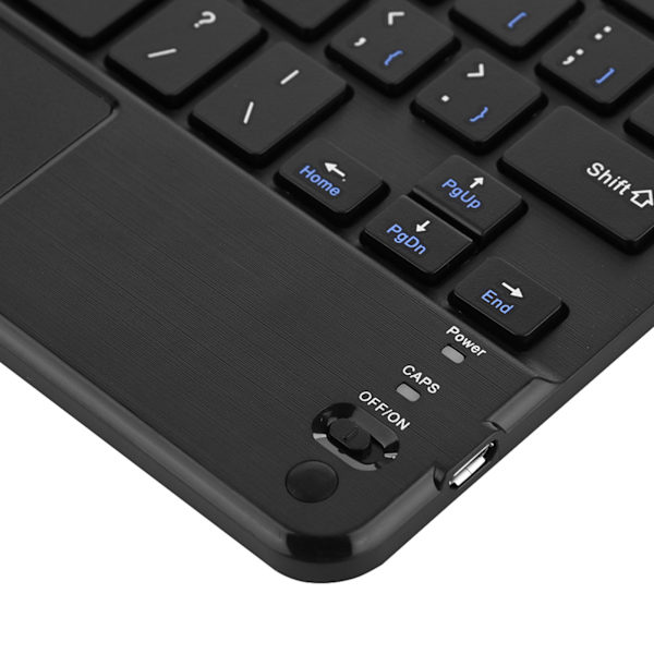 UltraSlim Mini trådløst Bluetooth-tastatur med touchpad til Windows PC Android Tablet
