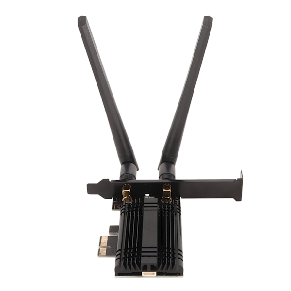 WiFi 6E AX210 PCIe WiFi-kort Bluetooth 5.3 med køleplade 2 antenne 6GHz 5.8GHz 2.4GHz trådløs netværksadapter til Windows 10 11