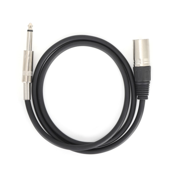 6,35 mm XLR hann til TRS Jack mikrofonlinje mikrofon lydkabel for mikrofoner høyttalere scene DJ