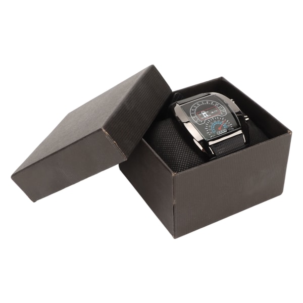 LED-display Pilotklocka Hög Precision Armbandsur Bekvämt Bärbar LED-klocka med Tids- och Datumvisning