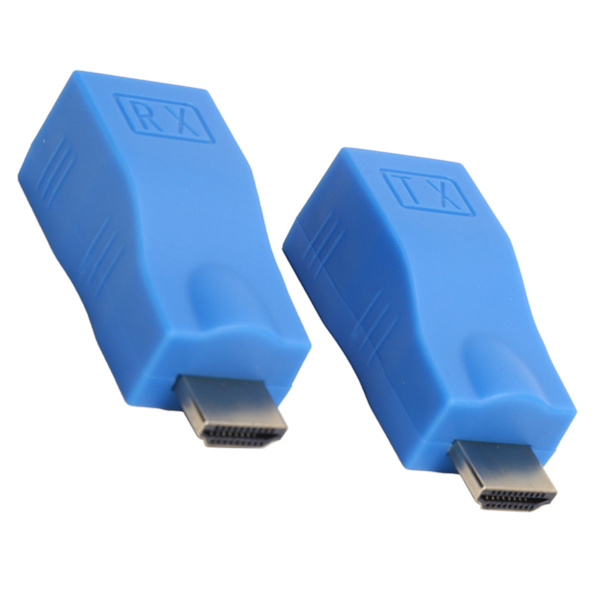 HD Multimedia Interface til RJ45 nettverkskabelforlenger 1080P 30m kabelkonverter sender mottaker