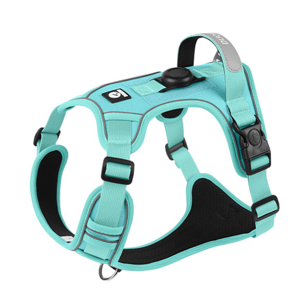 Walk-in Mesh Hundsele, Hundsele utan Spänning, Anti-Rymnings Hundsele med Reflex, Lämplig för Dagliga Promenader och Träning av Extra Stora Hundar xl