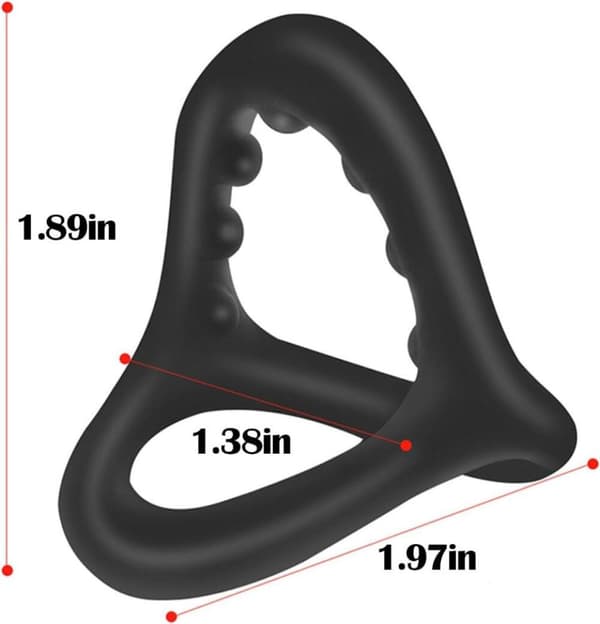 Nyeste udgave Mænds Triple Support Performance Sæt - Multi-Point Spændingsbegrænsningssystem, Ergonomiske Udholdenhedsringe til Vitalitetsstyring