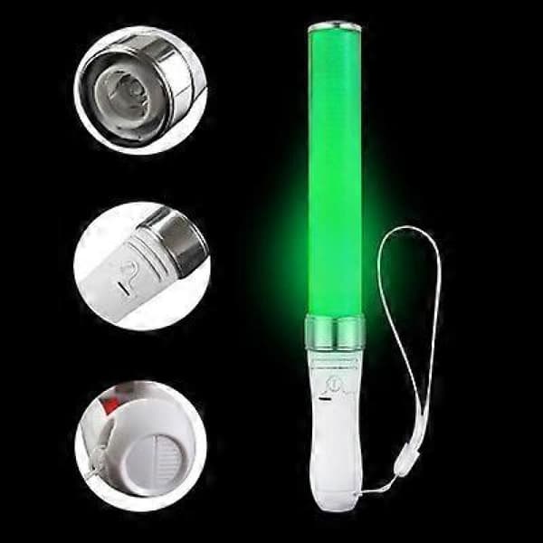 LED-lyspinde, 15 farver, lyspinde, lyspinde kompatible med koncertrekvisitter