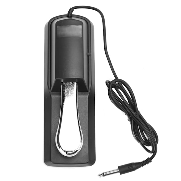Elektronisk Orgel Pedal Universal Klaver Sustain Trædeplade Musikinstrument Spilletilbehør Sort