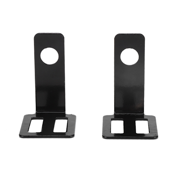 Universal metall motorsykkel bakre blinklys monteringsbrakett lampeholder (svart)