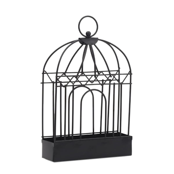 Metal Røgelse Afvisende Holder Ophængbar Moderne Jern Safe Sandeltræ Holder Rack til Hjem Soveværelse Stue Sort