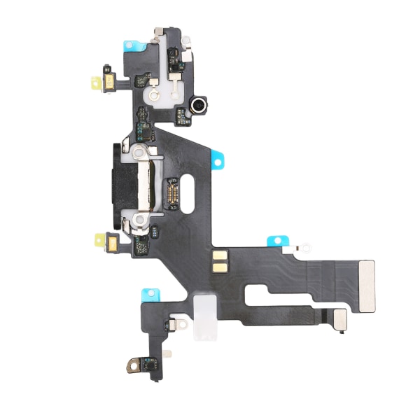 Ladeportmodul USB-ladeport Dock-kontakt Mikrofon Mic Flex-kabelmodul for IPhone 11