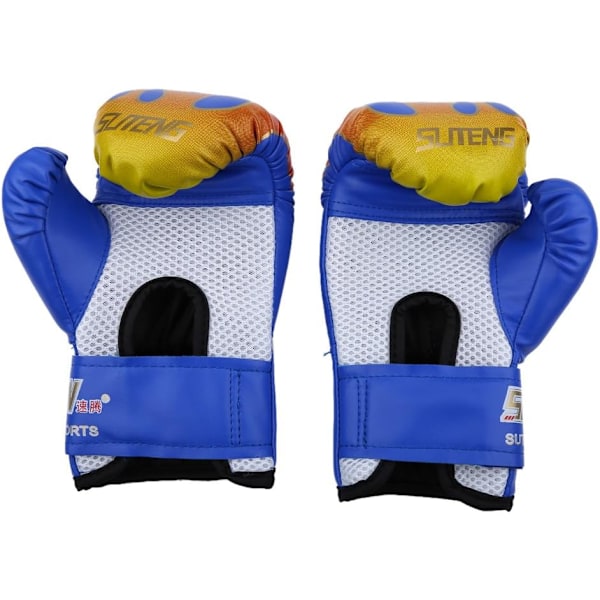 Sparring Grappling Barn Boxningshandskar, Stötdämpande Träningshandskar Med Andningsbart Mesh, Handledsstöd Säkerställer Säker Träning, Anatomisk