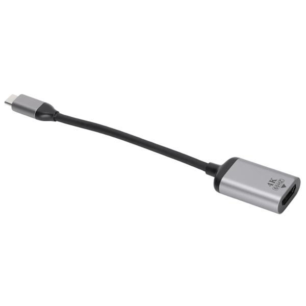 JORINDO Typ C till HD Multimedia Interface Adapter 4K Vid 60HZ med Aluminiumskal Videokonverterare