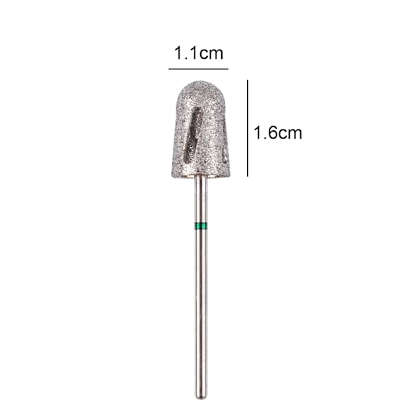 Diamant Pedicure Cone Bit til Fjernelse af Hård Hud, Ligtorne og Vorter, Fodfilværktøj