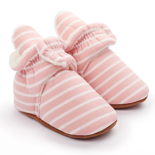 1 par vinterbomullsskor för unisex baby mjuk sula N