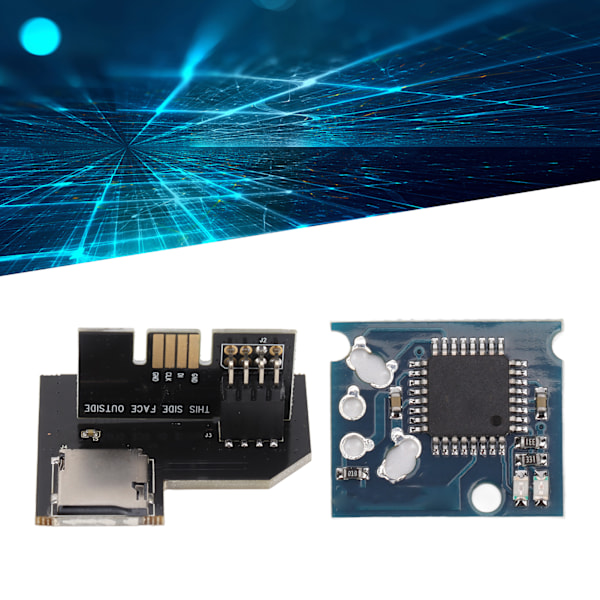 For NGC SD2SP2 PRO Adapter Lagringskortleser for Swiss Boot Disc Mini DVD XENO GC Chip Kompatibel for Gamecube PAL EU Versjon