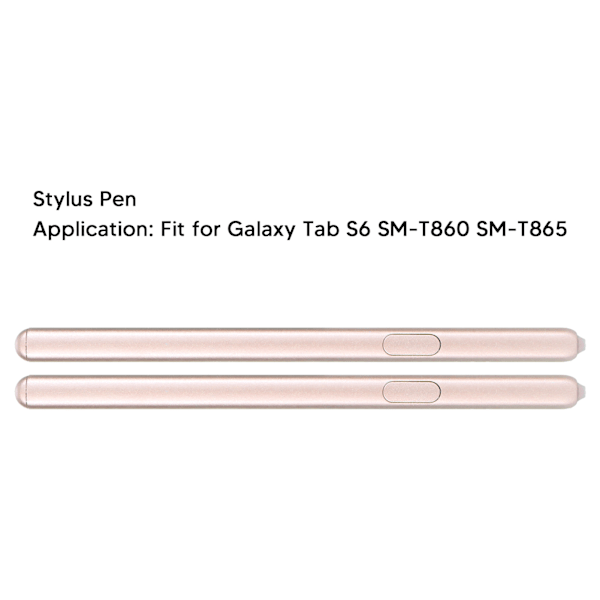 2PCS Tablet Stylus Pen med 5 utskiftbare spisser Magnetisk rask respons for Galaxy Tab S6 SM‑T860 SM‑T865