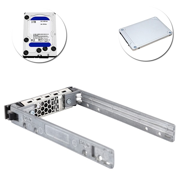 2,5-tums hårddiskfäste för DELL R610/R910/R620/R730/R720/R630/R710