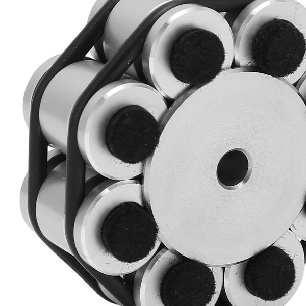 Skivviktklämma för skivspelare, skivstabilisator med silikonbotten för vibrationsdämpning