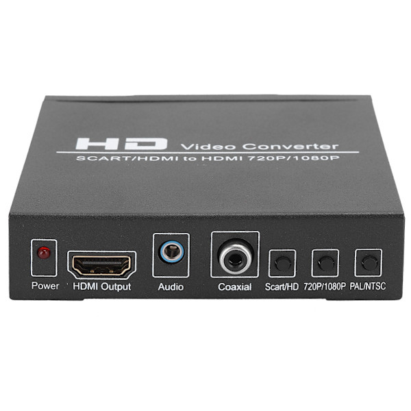 Järnskal låg strömförbrukning digitaliseringschip bearbetning Scart/HD till HD-omvandlare bärbar adapter