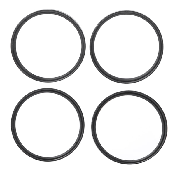 Optisk glas makro nærfoto +1 +2 +4 +10 filterkit 58mm til Canon Nikon Sony kameraer