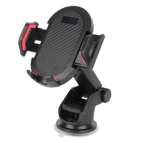 Teleskopisk lang arm sugekopp telefonholder for luftventil universell frontrute dashbord telefon bilmontering