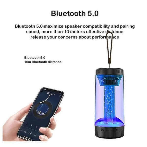 Bærbar utendørs Bluetooth-høyttaler